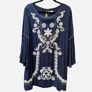 Max Studio Specialty Products (MSSP) Embroidered Tunic Dress